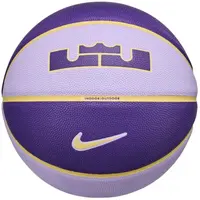 Nike ALL COURT 2.0 8P L JAMES DEFLATED Basketbalový míč, fialová, velikost