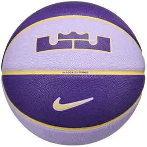 Nike ALL COURT 2.0 8P L JAMES DEFLATED Basketbalový míč, fialová, velikost