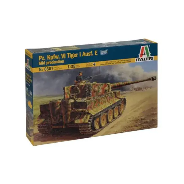 Model Kit tank 6507 - Pz.Kpfw.VI TIGER I Ausf.E mid production (1:35)
