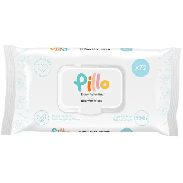 Vlhčené ubrousky 72 ks