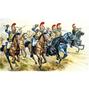 Model Kit figurky 6003 - FRENCH HEAVY Cavalry (NAP. WARS) (1:72)