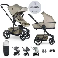 EASYWALKER Set XXL kočárek kombinovaný Harvey5 Premium Pearl Taupe s příslušenstvím