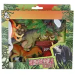 Dinoworld sada dinosaurů s doplňky 19ks