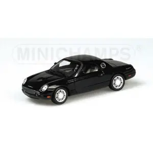 1:43 FORD THUNDERBIRD BLACK 2002