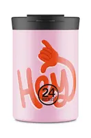 Termo hrnček 24bottles Travel 350ml Pink