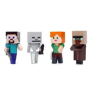 Minecraft Figurky 2,5", sada 4 ks