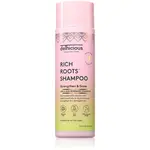 delhicious RICH ROOTS Strengthen & Moisturise Shampoo posilující šampon s hydratačním účinkem 250 ml