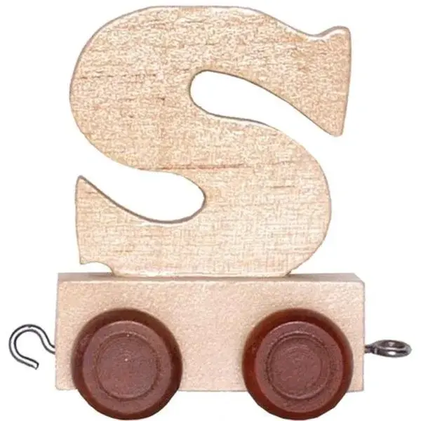 Bino Vagónek-S-hnědé kolečka