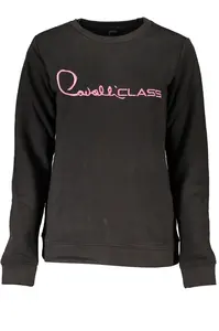 Černá mikina Cavalli Class