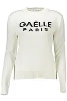 GAELLE PARIS WHITE WOMAN SWEATER