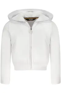 Dívčí mikina K-WAY na zip bílá