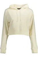 Bílá crop mikina Calvin Klein