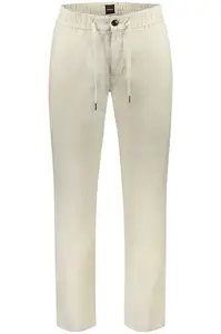 Pánské béžové kalhoty BOSS