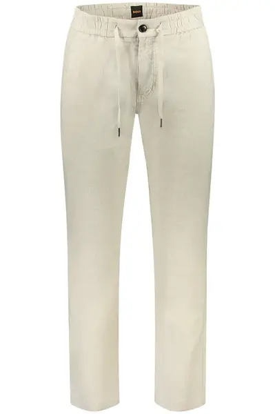 Pánské béžové kalhoty BOSS