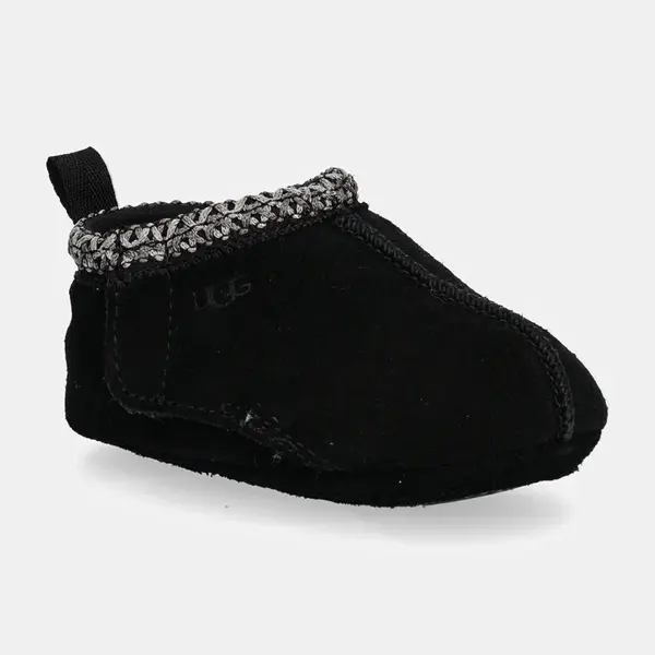 Kojenecké semišové boty UGG BABY TASMAN černá barva, 1130359I