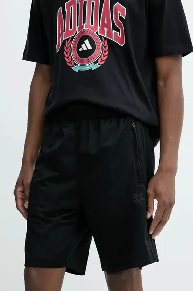 Kraťasy adidas Originals Firebird pánské, černá barva, JY1343