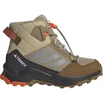 adidas TERREX AX4R CW+ MID K Detská zateplená obuv, hnedá, veľkosť 36 2/3