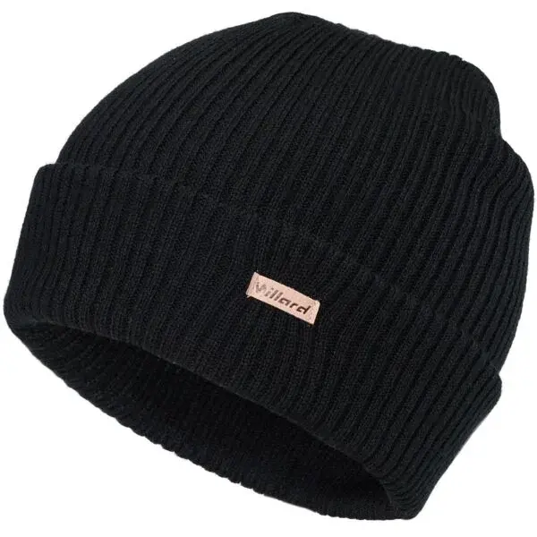 Willard ABBY Dámska pletená čiapka, čierna, veľkosť
