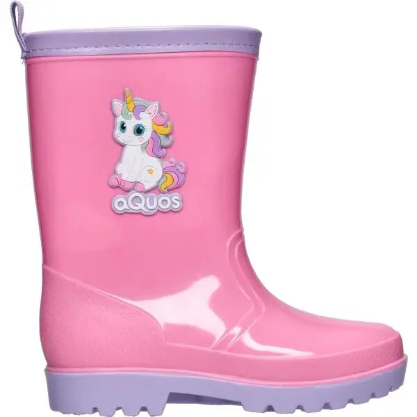 AQUOS RASTY K Detské gumáky, ružová, veľkosť