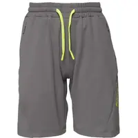 Fitforce ZENREMY Chlapčenské fitness šortky, tmavo sivá, veľkosť 164-170