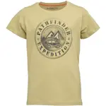 ALPINE PRO IKEFO Detské tričko, svetlo zelená, veľkosť 104-110