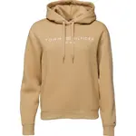 Tommy Hilfiger MODERN REG CORP LOGO HOODIE Dámska mikina, béžová, veľkosť