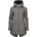 LOAP LAVILA Dámsky softshellový kabát, sivá, veľkosť