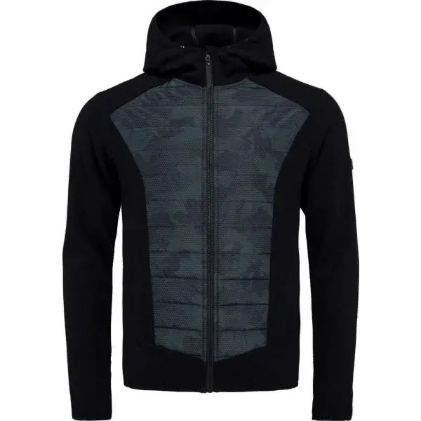 LOAP GALVAR Pánsky športový sveter, čierna, veľkosť