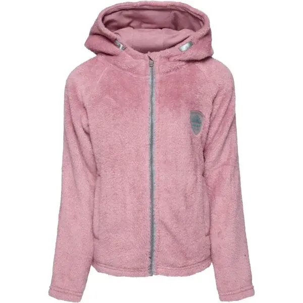 LOAP CHEMILA Dievčenská mikina, ružová, veľkosť 112-116