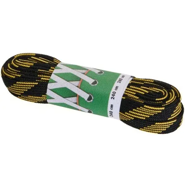 PROMA ŠNÚRKY HOKEJOVÉ 310 CM Šnúrky, žltá, veľkosť