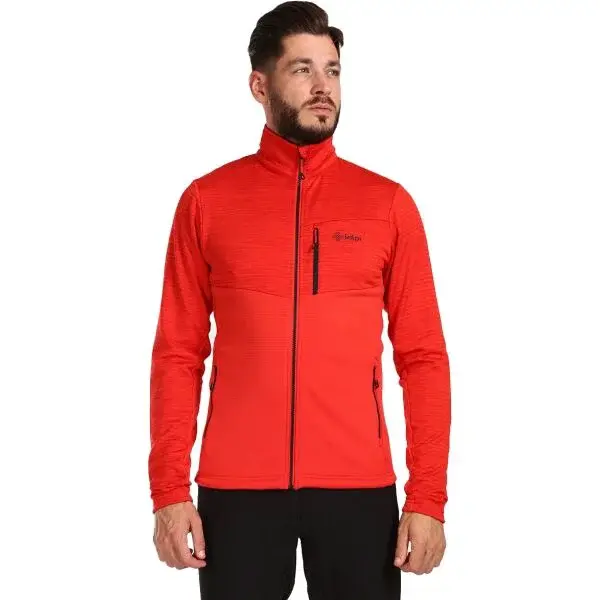 KILPI ERIN Pánska mikina, červená, veľkosť