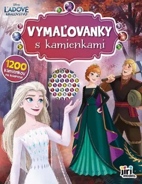Maľovanky s kamienkami Ľadové kráľovstvo