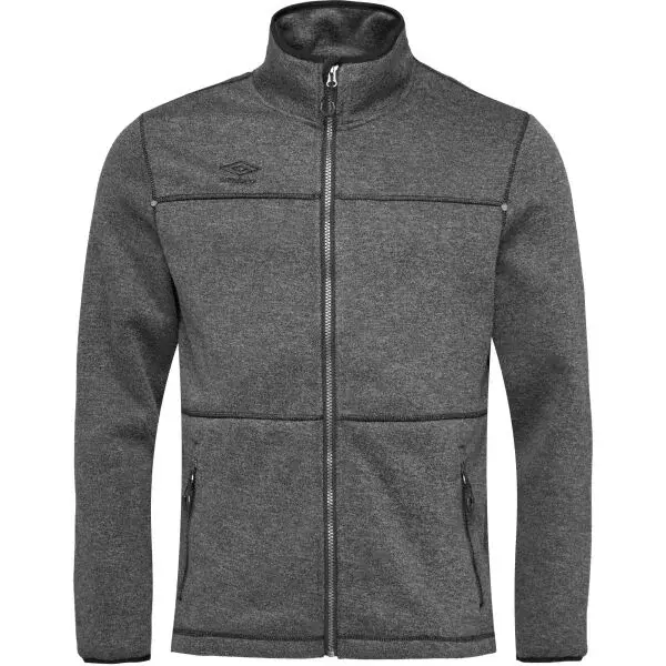 Umbro KAROX Pánska mikina, sivá, veľkosť