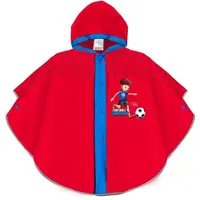 PERLETTI RAINCOAT Detský pršiplášť, červená, veľkosť