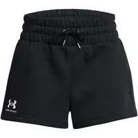 Under Armour ICON FLEECE SHORTS Dámske krátke nohavice, čierna, veľkosť