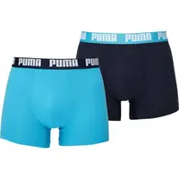 Puma MEN EVERYDAY BASIC BOXER 2P Pánske boxerky, svetlomodrá, veľkosť