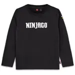 LEGO&reg; kidswear LWTANO 614 Chlapčenské tričko s dlhým rukávom, čierna, veľkosť