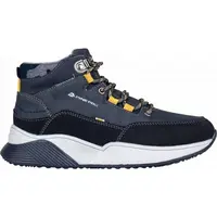 ALPINE PRO BYNNO Detská členková obuv, tmavo modrá, veľkosť