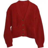 GAP SHAKER Dievčenský sveter, červená, veľkosť