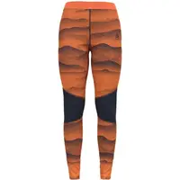 Odlo BL BOTTOM LONG WHISTLER ECO Dámske funkčné nohavice, oranžová, veľkosť