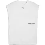 Puma M GRAPHIC CUTOFF TANK Pánske tielko, biela, veľkosť