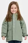 Bunda Didriksons TALVI KIDS JKT zelená barva, 505474