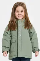 Bunda Didriksons TALVI KIDS JKT zelená barva, 505474