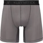 Klimatex RUNE MID SILKTOUCH Pánske funkčné boxerky, sivá, veľkosť