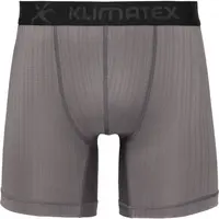Klimatex RUNE MID SILKTOUCH Pánske funkčné boxerky, sivá, veľkosť