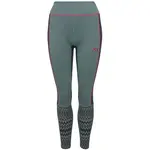 KARI TRAA EDITH PANTS Dámske funkčné merino legíny, tmavo zelená, veľkosť