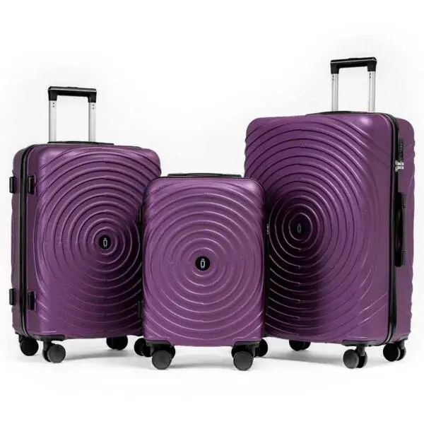 ROWEX HYPNOTIZER SET Set cestovných kufrov, fialová, veľkosť