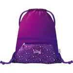 BAAGL SRDCE Gymsack, fialová, veľkosť