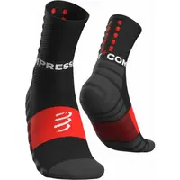 Compressport SHOCK ABSORB SOCKS Bežecké ponožky, čierna, veľkosť