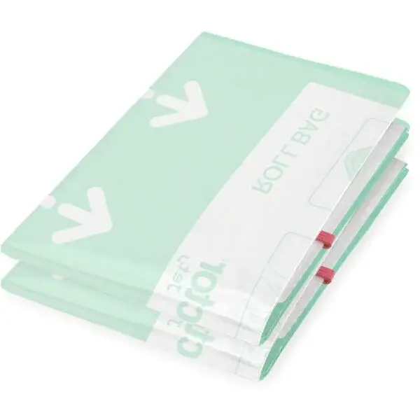COMPACTOR JET ROLL BAGS L 2PCS Cestovné vákuové vrecia, svetlo zelená, veľkosť